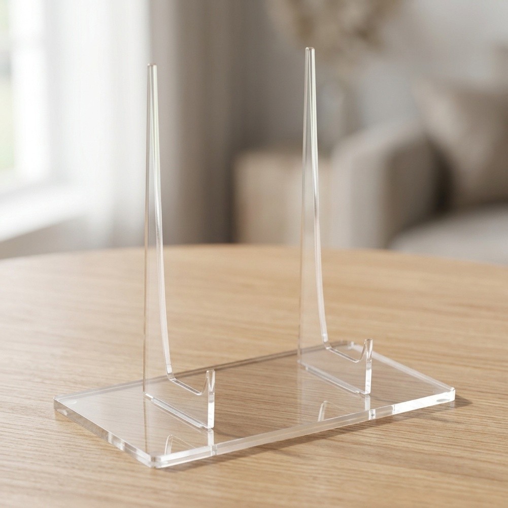 Bamboo Photo Frame - 책, 접시, 사진을 위한 액릴 사진