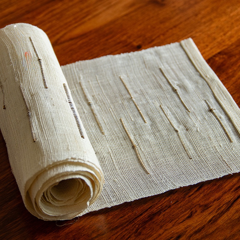 Linen Table Runner - 수제 중국 스타일 드라이 푸어드 티