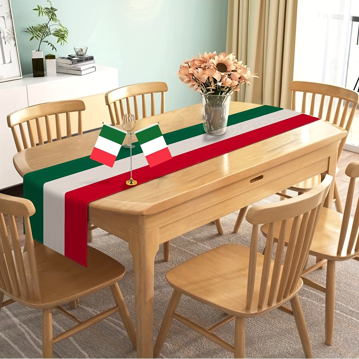 1pc 고급스러운 이탈리아 영감 테이블 러너 이탈리아  - Linen Table Runner 리뷰 및 가격