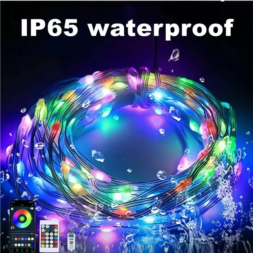 5~20m WS2812B RGB LED 전구 스트링 조 - Home Decor Free App 리뷰 및 가격