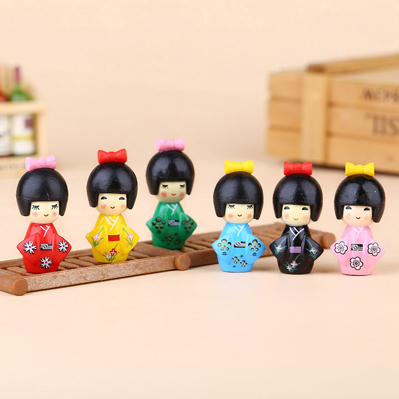새로운 일본 귀여운 소녀 피규어 분재 장식 미니 홈 데 - Home Decor Za 리뷰 및 가격